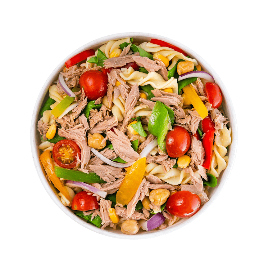 ツナと緑黄色野菜のサラダ