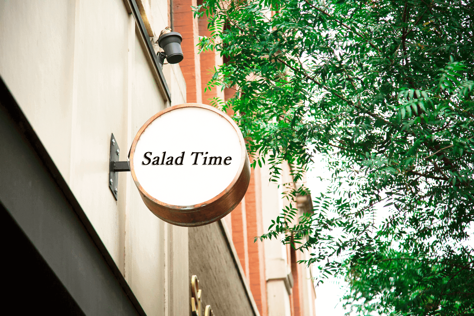 お店の突出し看板